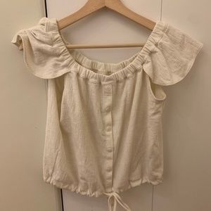 Madewell off-the-shoulder top